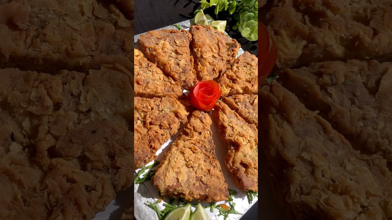 KFC Style Fried Naan Recipe! Easy Snack Recipe at Home 