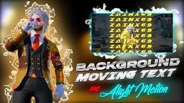 Best Lobby Background Text | Alight Motion | Text Tutorial | PUBG Editing