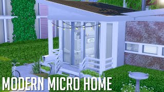 TINY LIVING MODERN MICRO HOME | Sims 4 Speed Build by Ashurikun 32 views 4 years ago 11 minutes, 19 seconds