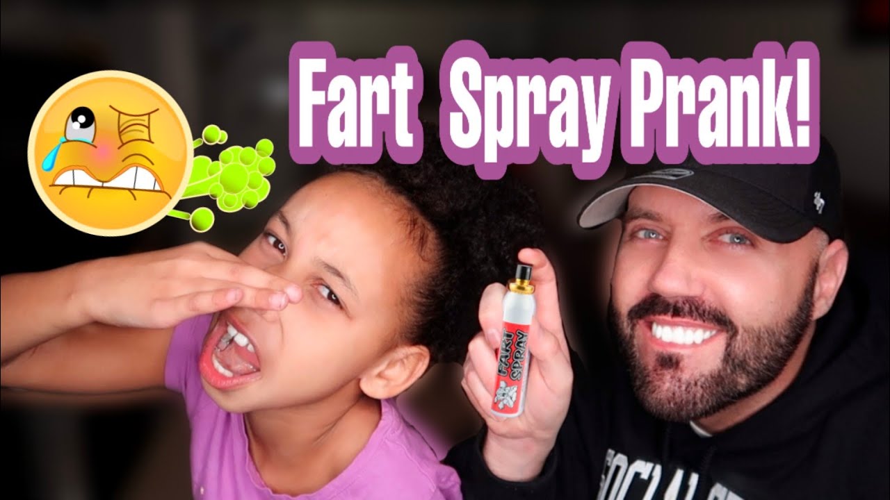 FART SPRAY PRANK ON FAMILY! (HILARIOUS) YouTube