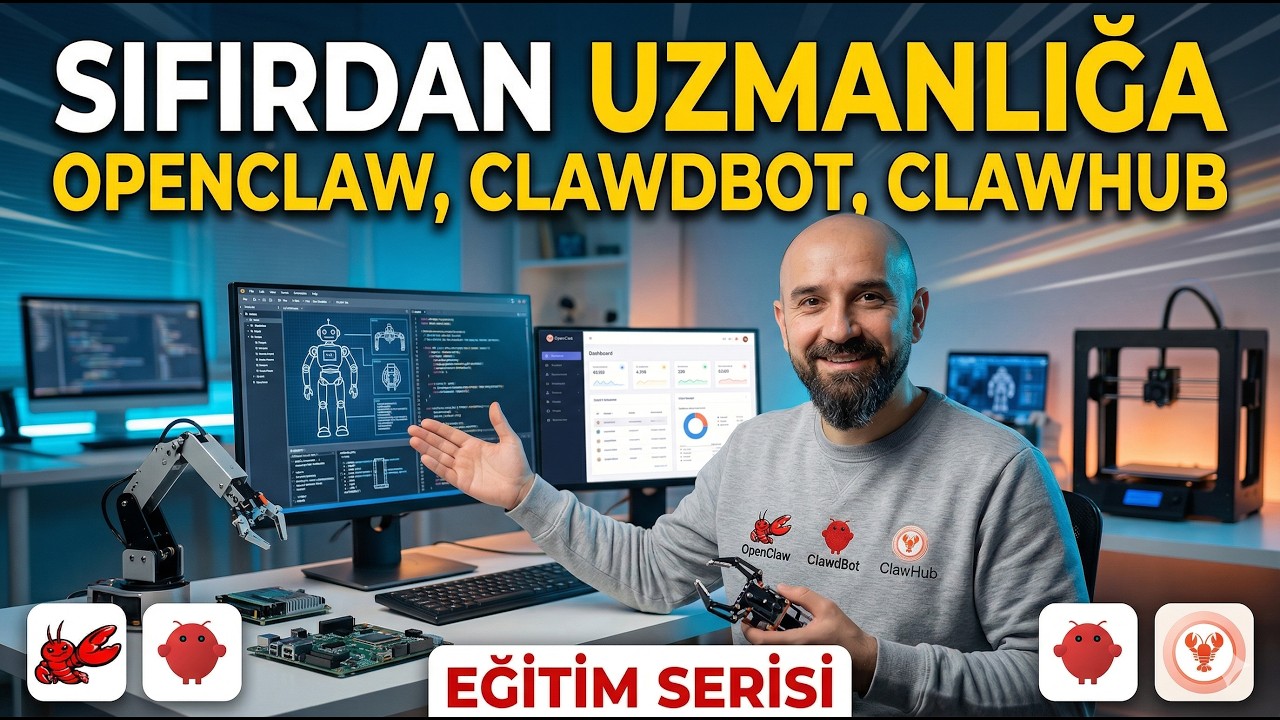 OpenClaw, ClawBot, ClawHub Sıfırdan Uzmanlığa - YouTube