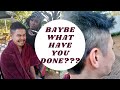 I SHAVED MY FILIPINO HUBBY BALD PATCHES|Hair Routine| Asian husband talks about African hair |AMBW