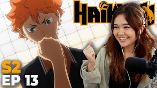 SIMPLE AND PURE STRENGTH | Haikyuu Season 2 Episode 13 Reaction!