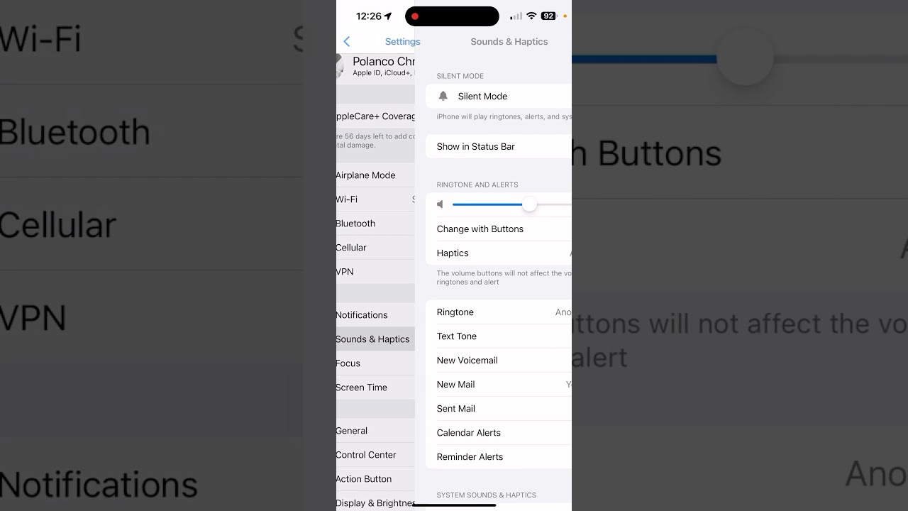 iOS 17.1 brings back custom text tone list.