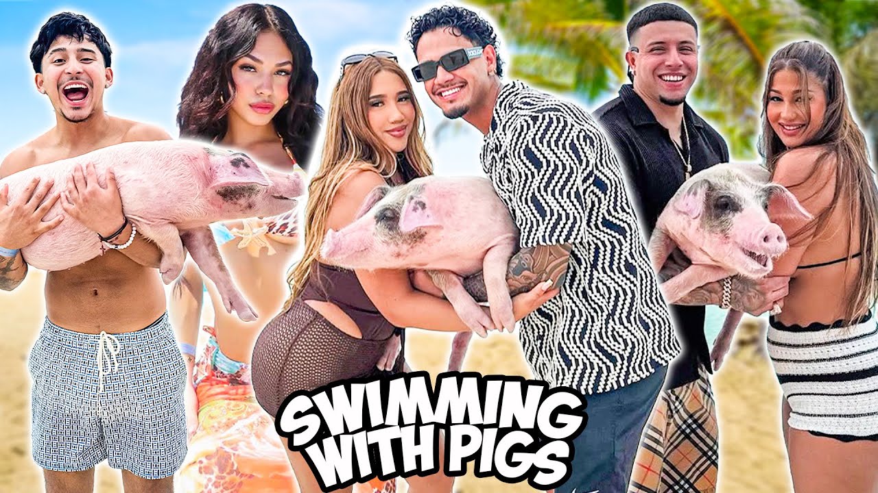 WE WENT SWIMMING WITH PIGS *BAHAMAS TRIP*