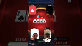 PokerFace App Game -EDDY-funniest video I ever made on Texas Holdem Live Video Chat Poker Game screenshot 1