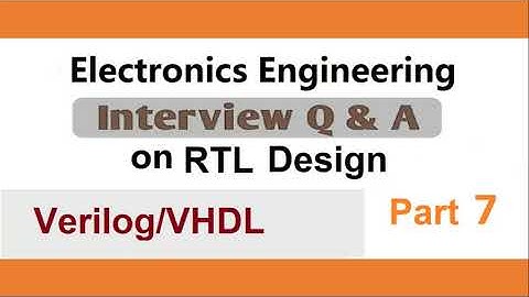 Interview Question Verilog Part 7