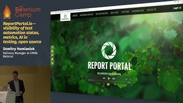ReportPortal.io - visibility of test automation status, metrics... (Dmitriy Gumeniuk, Belarus)