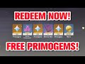 FREE 300 PRIMOGEMS! Redeem While You Can! [Genshin Impact]