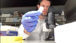 ASMR | Relax while I do some evening lab work