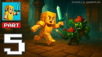 Craft Commander: Mine & Build - Gameplay Walkthrough Part 5 - Build Your Blocky World (iOS, Android)