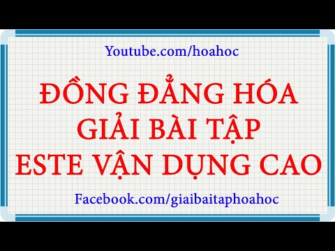 Video Cho X, Y là hai axit cacboxylic đơn chức, mạch hở,... - youtube
