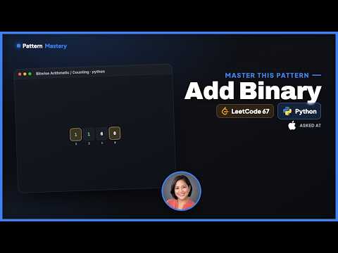 Add Binary - LeetCode 67 | Bitwise Arithmetic / Counting (Python)