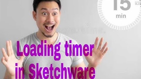 Loading timer in Sketchware