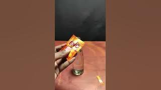 Water with Eno volcano 🌋 reaction l #shorts