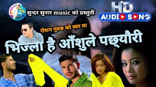 Bhijla Hai Ashu le Pachheuri || Nepali Adhunik Albom Sweekar HD Audio Song By Roshan Gurung 💽💽💽💽💽💽💽