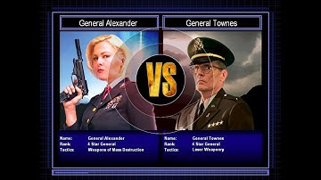 Superweapon General VS Laser General [C&C Zero Hour Challenge] [Hard]