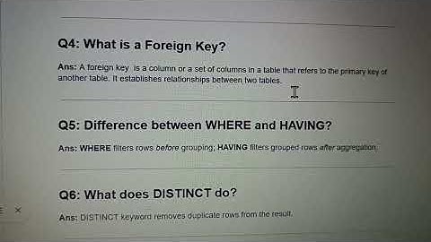 1️⃣ Day 1: 10 Basic SQL Interview Questions | 30-Day SQL Challenge