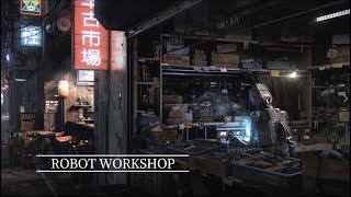 Robot Repair Ambience | No Talking | SciFi City Sounds | Soft Scraping, Drilling, Repair Sounds screenshot 5