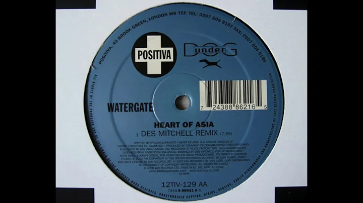 Watergate - Heart Of Asia (Des Mitchell Remix) (20...