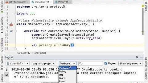 Video 07 Kotlin tutorial | Class | Programming | Primary constructor.