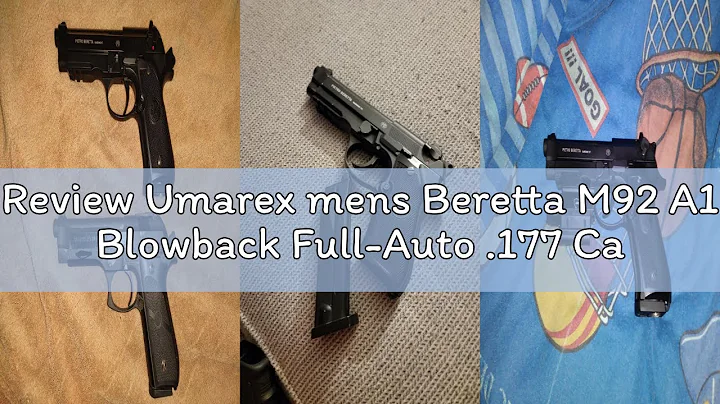 Review Umarex mens Beretta M92 A1 Blowback Full-Auto .177 Caliber BB Gun Air Pistol, Black, Large
