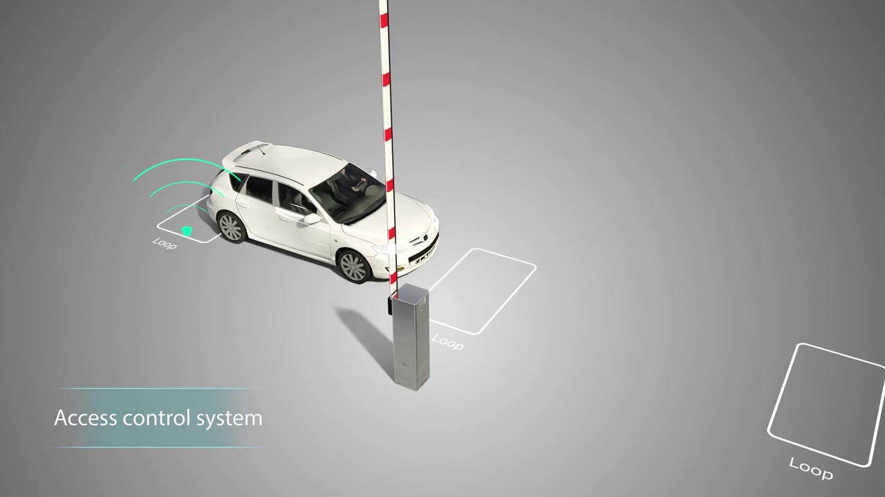 Zkteco Parking BArrier by MySolutions  - smart life