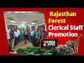 Rajasthan forest department clerical staff promotion