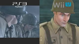 Captain America Super Soldier   Wii U  vs  PS3 - Intro Comparison - HD.