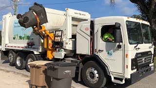 Brand New Electric Garbage Truck vs Heavy Trash: BYD New Way Sidewinder