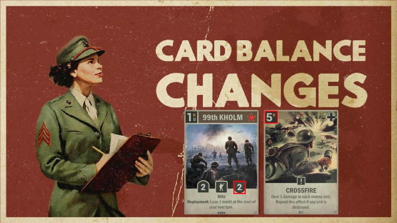 KARDS March 2026 Balance Patch Review: Nerf Buffs