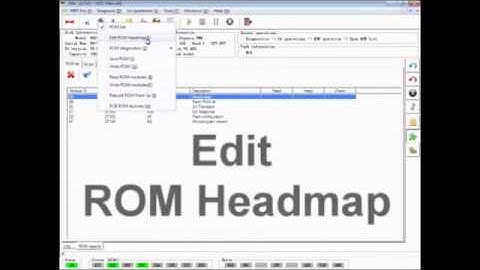 How to use MRT Pro to edit ROM headmap on Western Digital HDD