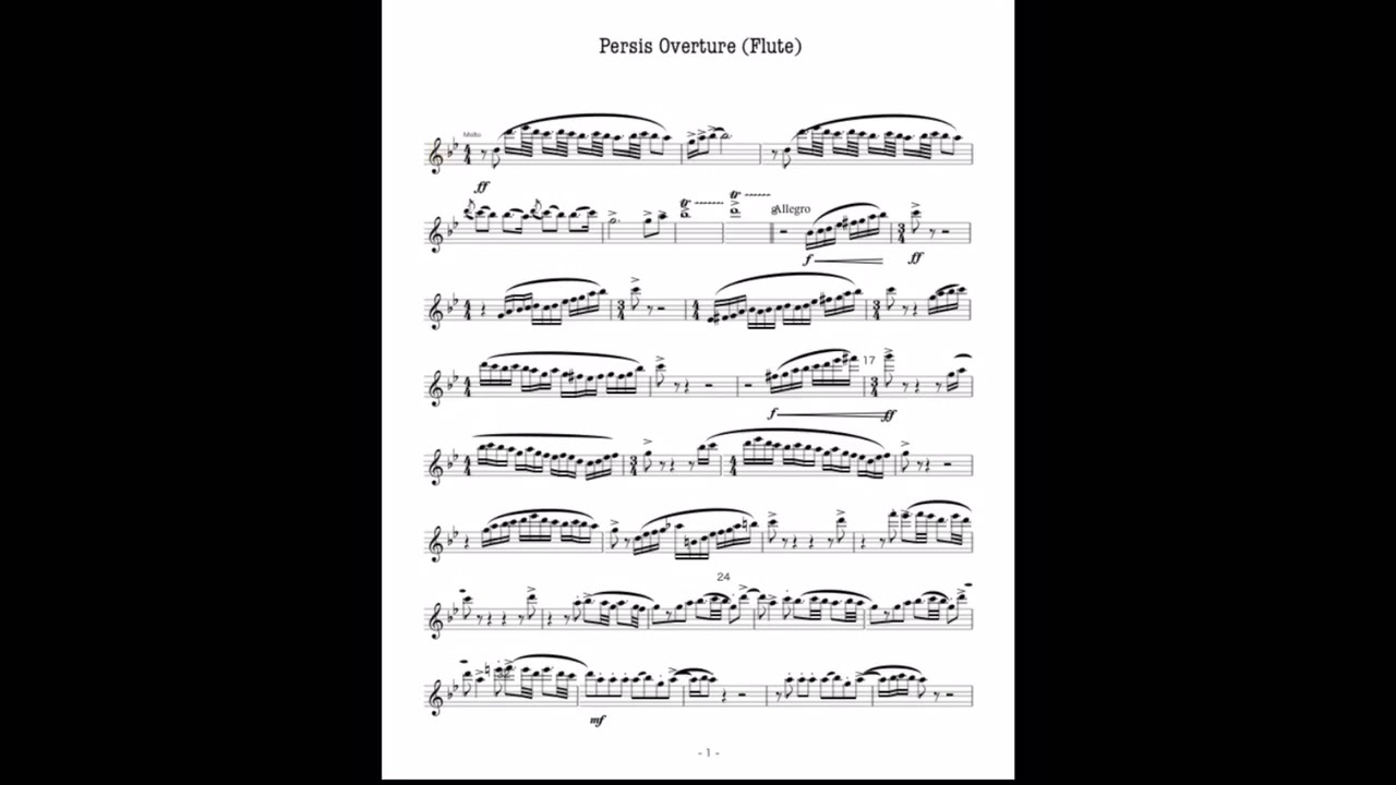 Persis Overture (Flute1 with metronom)