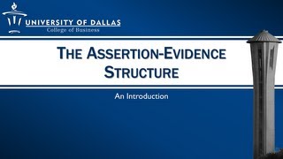 The Assertion-Evidence Structure for PowerPoint Slide Design