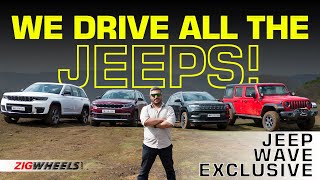 We Drive All The Jeeps! From Grand Cherokee to Compass | Jeep Wave Exclusive Program