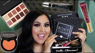 JULY BOXYCHARM UNBOXING + MAKEUP TUTORIAL