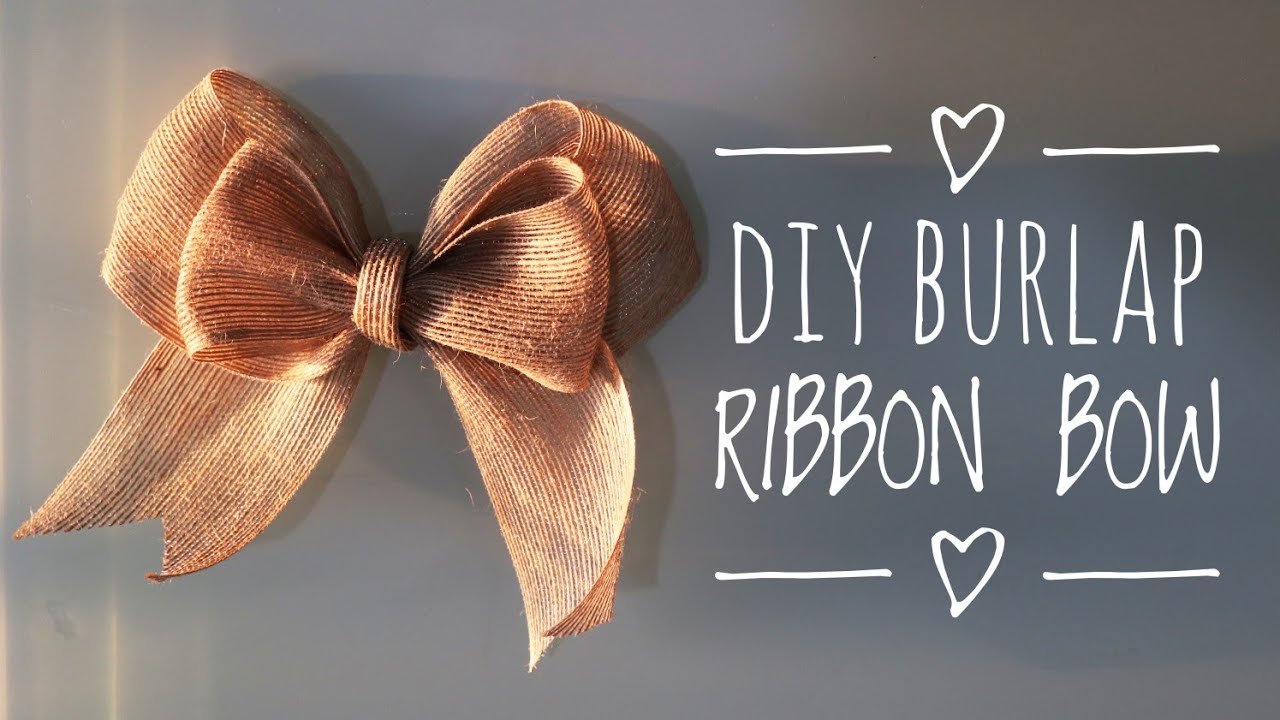 How to Make Burlap Ribbon the Cheap and Easy Way! - Ella Claire & Co.