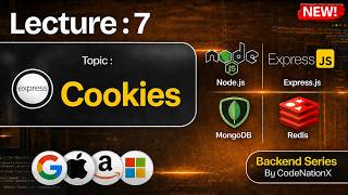 What Are Cookies in Express.js? 🍪 | Complete Beginner Guide | Lecture 7