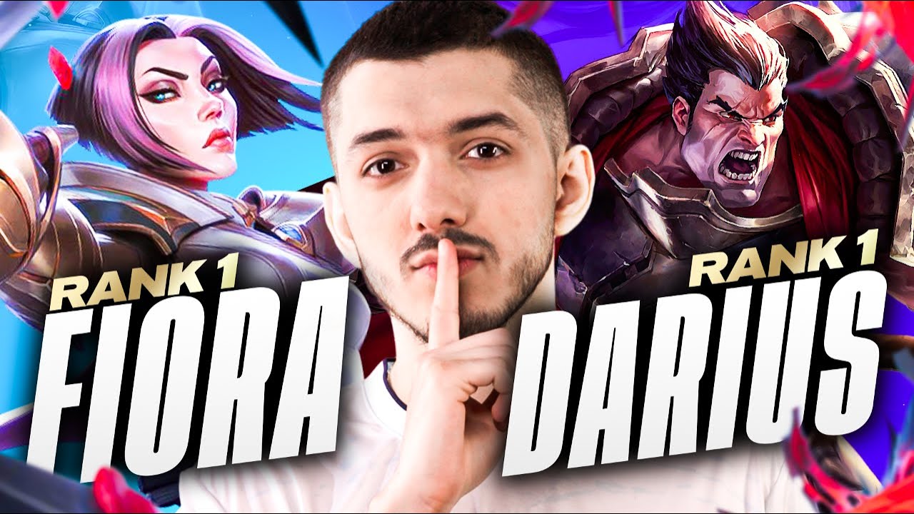RANK 1 FIORA vs RANK 1 DARIUS - MATCHUP !