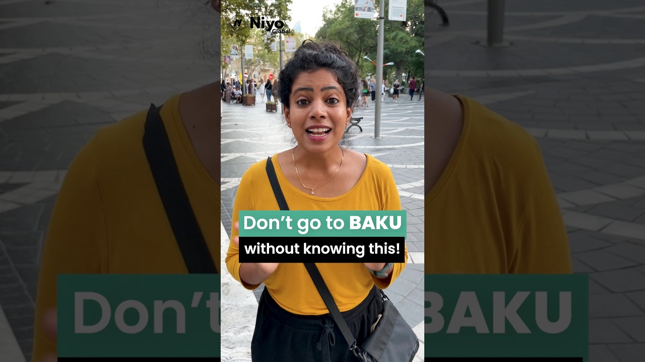 Don’t go to Baku without knowing this! 🇦🇿 #community #travel  #baku