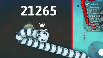 Snake.io 🐍 OMLIBOT 3.0 Left out of the MAP ! Epic Snake. Gameplay HACK/Glitch