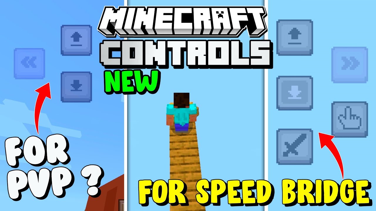 How To Enable New MCPE Controls! (Handcam) 