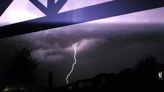 Thunder storm filmed in 8K