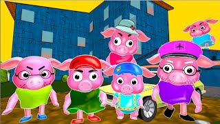 Piggy Neighbor Obby Family - Level 1 - Gameplay Walkthrough