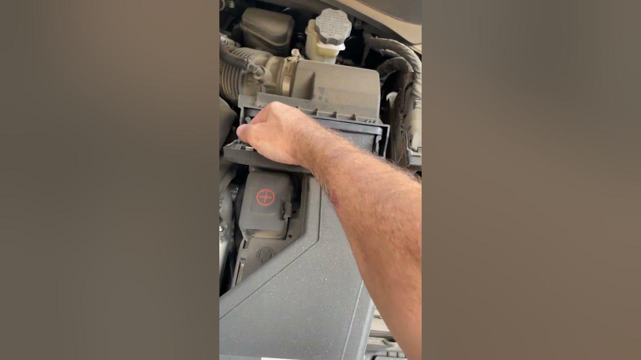 2022 Hyundai Palisade Engine Air Filter Replacement YouTube