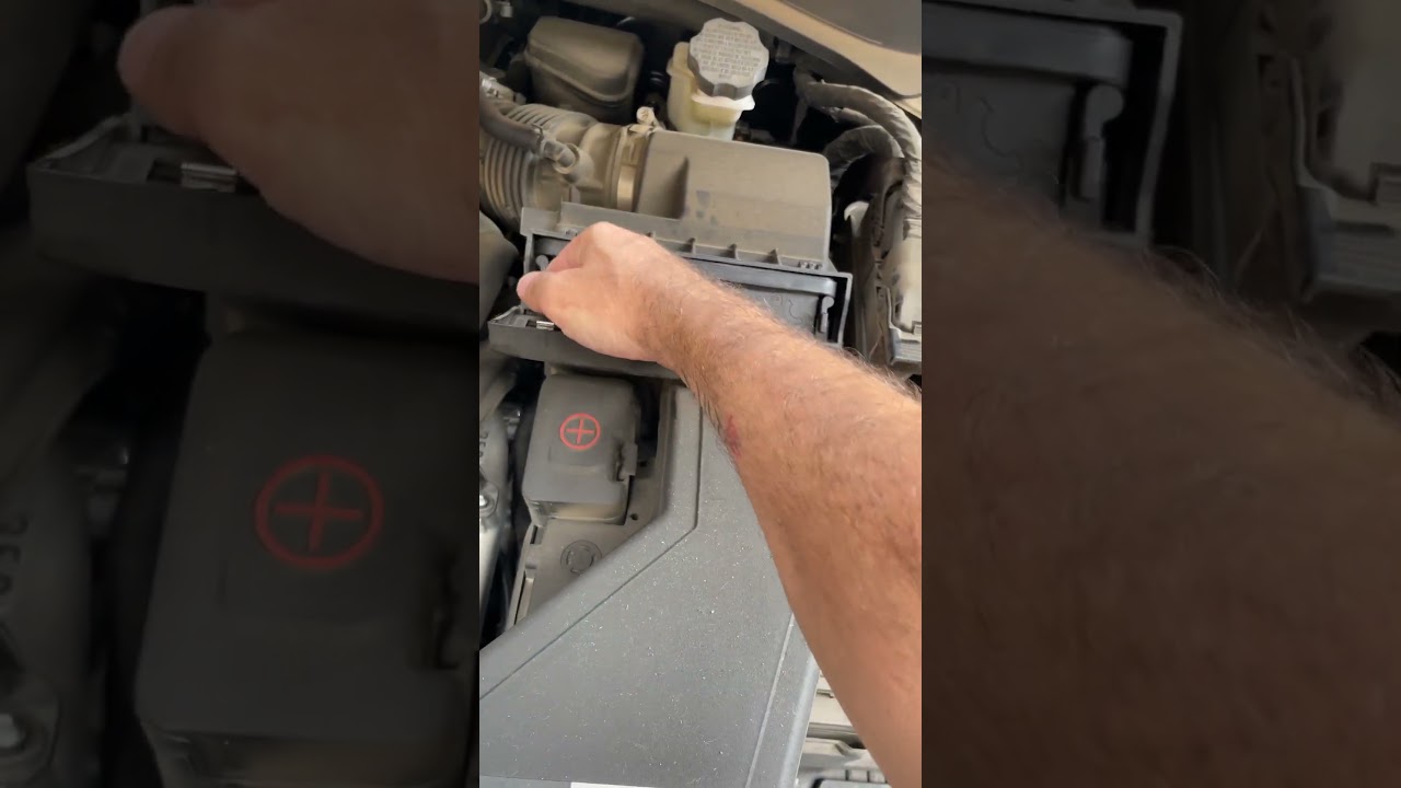 2022 Hyundai Palisade Engine Air Filter Replacement #hyundai #airfilter #palisade #diy