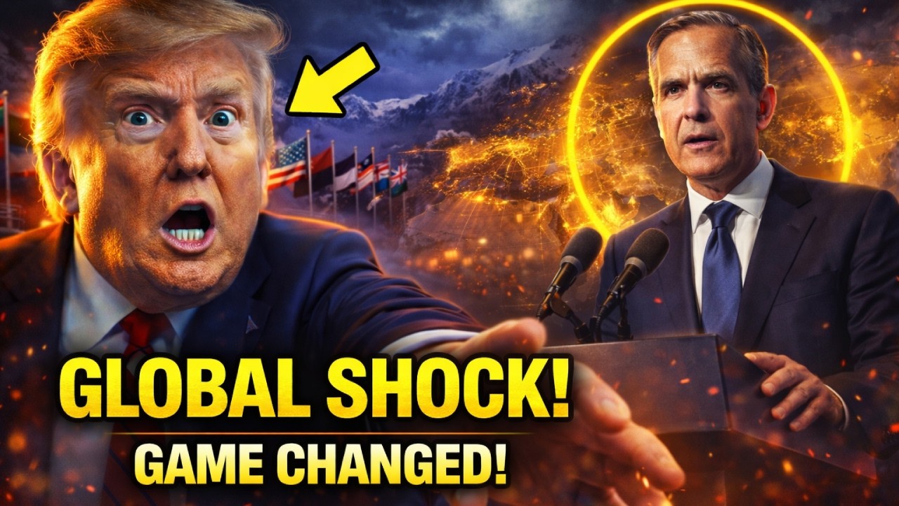 “Trump’s Davos Move Shocks Allies | Mark Carney’s Speech Changes the Global Game”