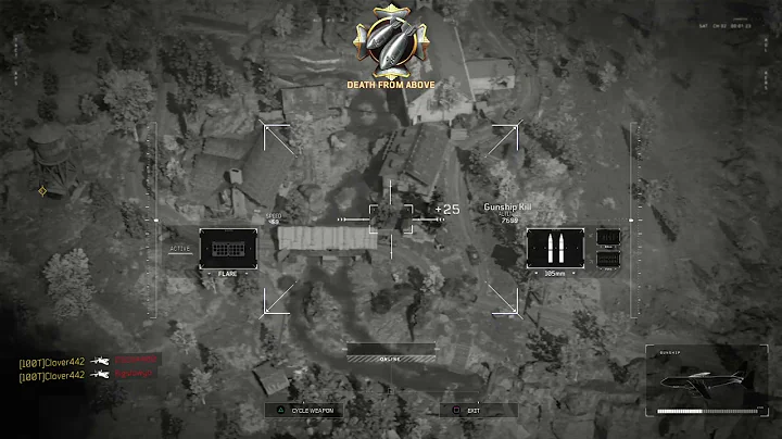 Black Ops 4 AC130 Gunship Gameplay