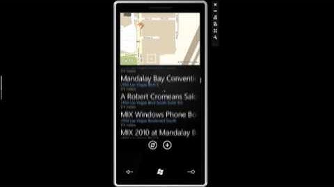 windows mobile 7 app : Foursquare