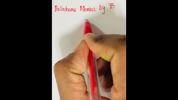 Create Palindrome number by 75